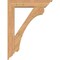 Ekena Millwork Legacy Traditional Smooth Bracket w/ Offset Brace, Western Red Cedar, 7 1/2"W x 36"D x 48"H BKT0806X36X48LEC01SWR - alternate 3